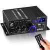 AK 380 radio amplifier, pojačalo 80 w prave snage 40w x 2 za