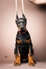 Doberman stenci