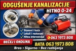 Odgušenje kanalizacije  -