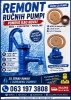 Remont ručnih pumpi i kožice za ručne pumpe