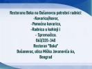 Restoranu Boka na Dušanovcu potrebni radnici